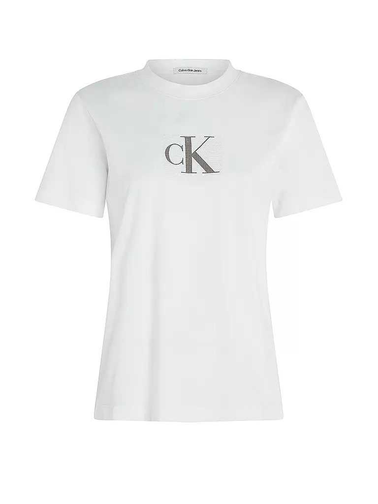 CALVIN KLEIN JEANS T Shirt weiss